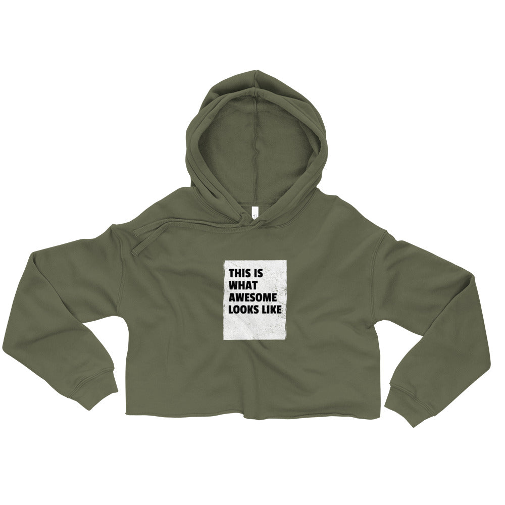 
                
                    Load image into Gallery viewer, Awesome Crop Hoodie
                
            